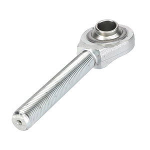 Introducing the AGCO Ball End, Top Link - F222920050030: a precision-engineered ball end featuring a threaded shank and a spherical bearing head, ideal for hitch components in AGCO Parts.