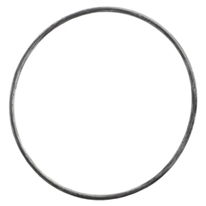 A thin, circular AGCO O RING - 0.010.2427.0 with a smooth, unadorned surface against a white background. For any product questions, please don't hesitate to contact support.