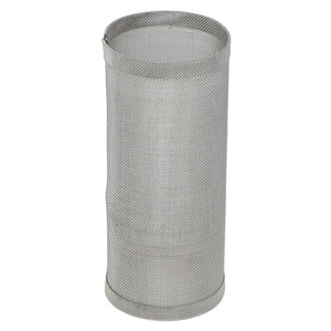 The AGCO | Screen - Ag000468 is a cylindrical metal mesh filter screen with a fine grid pattern and open ends.