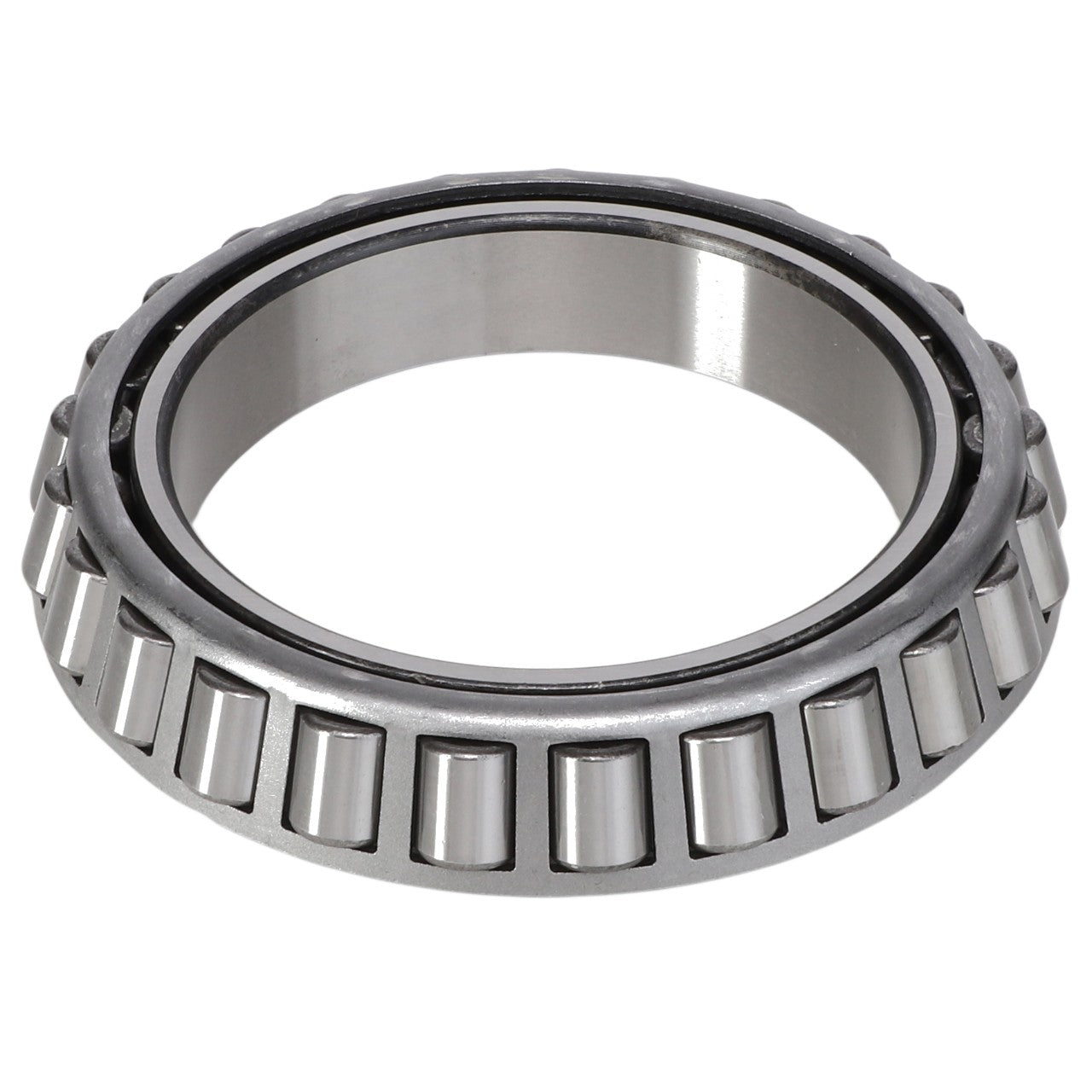 The AGCO Bearing - Ag012658 is a tapered roller bearing with a cylindrical shape, featuring an outer ring with several evenly distributed tapered rollers. No current product description available.