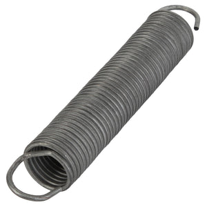 Image of the AGCO SPRING - AL1101032, a coiled metal spring with hooks on both ends from the AGCO brand. No current product description available.