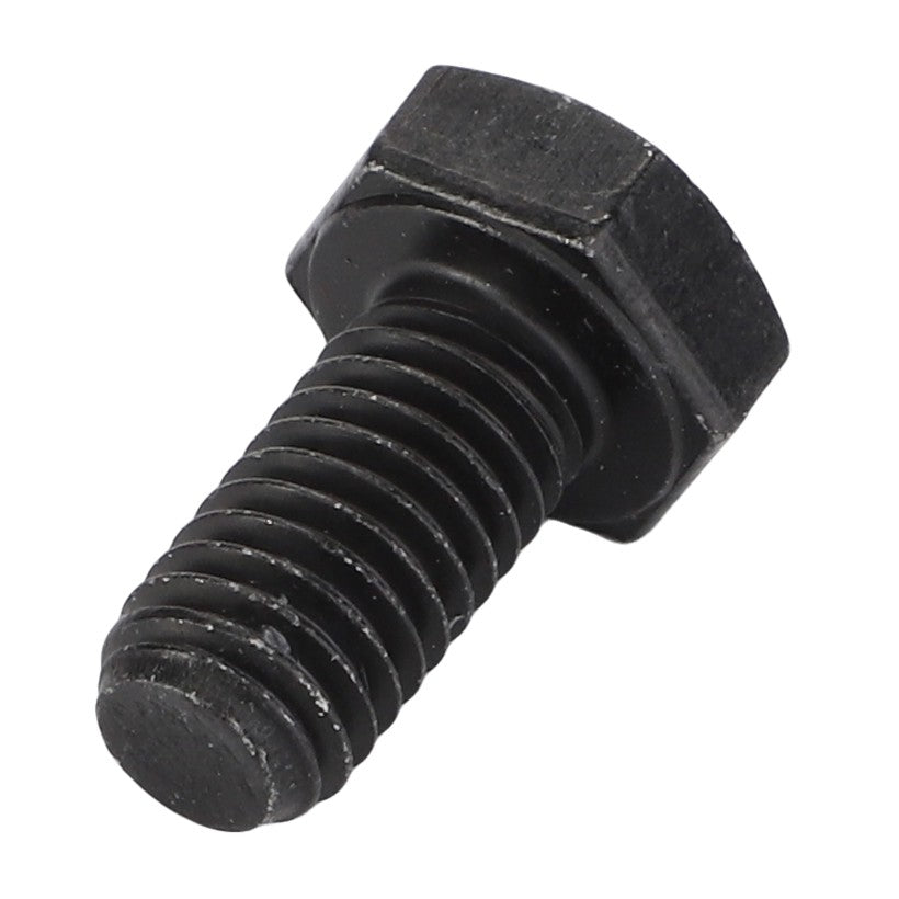 A black AGCO hexagonal head bolt (Acw3651830) with threading along most of its length, shown against a white background. No current product description information is available.