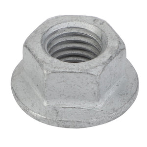 No current product description information is available, but the AGCO Hex Flange Nut - Acw3613500 features a built-in washer and a galvanized finish.