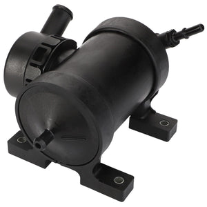 The AGCO Ccv Filter - Acw2280750 is a black cylindrical pump featuring a mounting base and multiple connection points, though its specifications are currently unavailable.