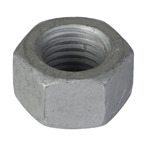 A close-up image of the AGCO | Hex Nut - Acw1026910, showcasing its hexagonal shape and visible internal threading. No current product description information is available.