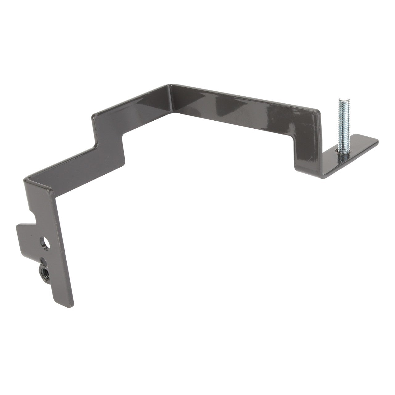 AGCO | Bracket - Acw1890530 by AGCO is a uniquely shaped metal bracket that includes attached screws at the ends for easy mounting.