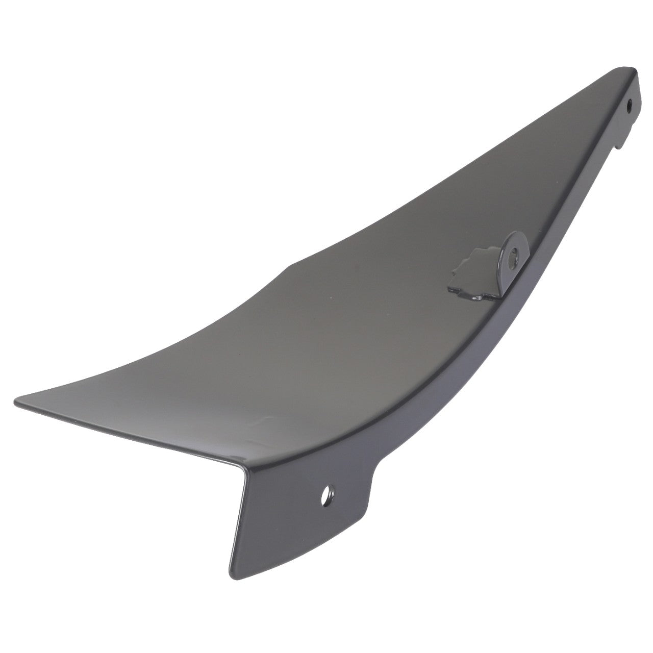 The AGCO Left Hand Deflector - Acw0704140, a black replacement automotive bumper guard from the AGCO brand, comes with pre-drilled holes for mounting. However, no detailed product description information is currently available.