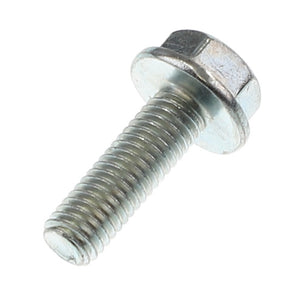 A product named AGCO | SCREW - AL5006018 from the brand AGCO is a hex head screw with a partially threaded shaft and a flat washer base. Currently, there is no available product description information.