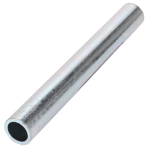 Presenting the AGCO Bush - La322071350, a cylindrical metal pipe featuring a hollow interior and a polished, reflective surface. Please note: No Current Product Description Information Is Available.