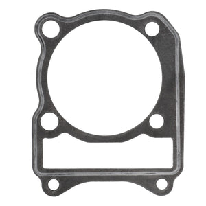 The AGCO Cylinder Head Gasket - ATV3402-252 features a circular opening and several bolt holes located around its perimeter. There is no additional product description information currently available.