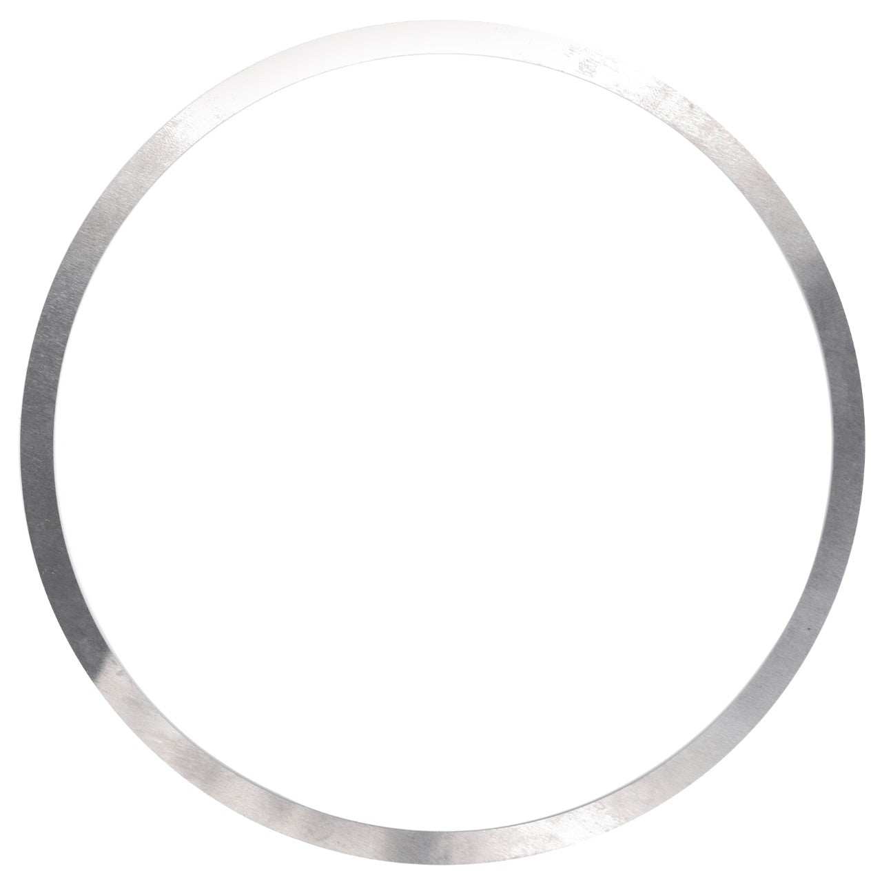 A delicate AGCO spacer shim, model 816300020320, featuring a metallic structure with a reflective and smooth surface.