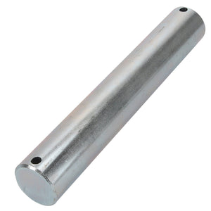 A metal rod with two small holes at each end, laying on a white background. This is the AGCO Pin - Acp0023130 by AGCO.