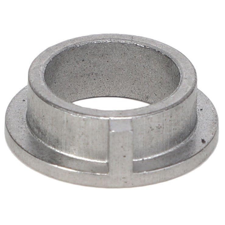 The AGCO | BEARING - DA25845 is a metallic, ring-shaped component featuring a flange and an inner groove. Further product description information is currently unavailable.