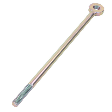 The AGCO Rod - Acp0585770 is a robust, metal eye bolt with a threaded end, ideal for securely fastening objects.