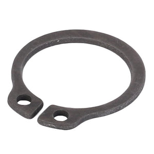 A metal retaining ring with two holes near the open ends, known as the AGCO | CIRCLIP - D42501400 by brand AGCO, is currently available, but no current product description information is accessible.