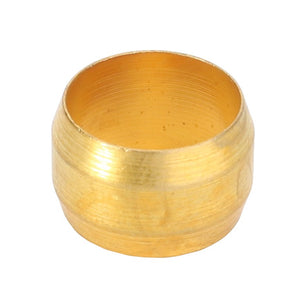 A small, plain, gold-colored metal ring with a simple, smooth surface and slightly rounded edges, reminiscent of the precision found in the AGCO Sleeve - 375837X1.