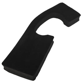 The AGCO Foam Seal - Acw0708690 is a black car door lockout tool with a hook-shaped end, perfect for when no information is available on gaining access.