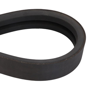 Close-up of the AGCO V BELT - D26732820, a black rubber V-belt commonly used in machinery and engines for power transmission. Please note, no current product description information is available.