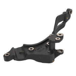 The AGCO Support - Acw0329570, a black metal automotive bracket with multiple mounting holes, is shown against a white background. Unfortunately, no current product description information is available.