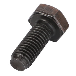 A close-up of the AGCO Hex Cap Screw - Acp0666870, featuring a black threaded body and a hexagonal head.