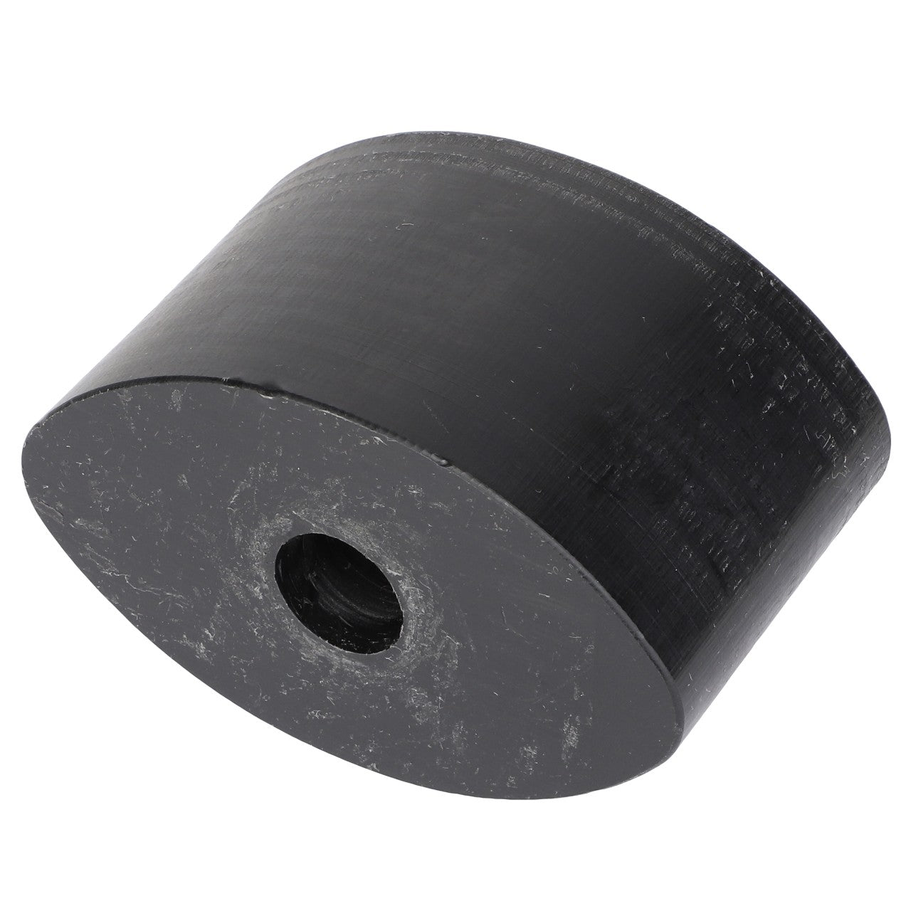 The AGCO | Slider - Acw419998A cylindrical black rubber bumper with a central hole, typically used for cushioning or reducing impact, exemplifies our commitment to safety and quality in every product.