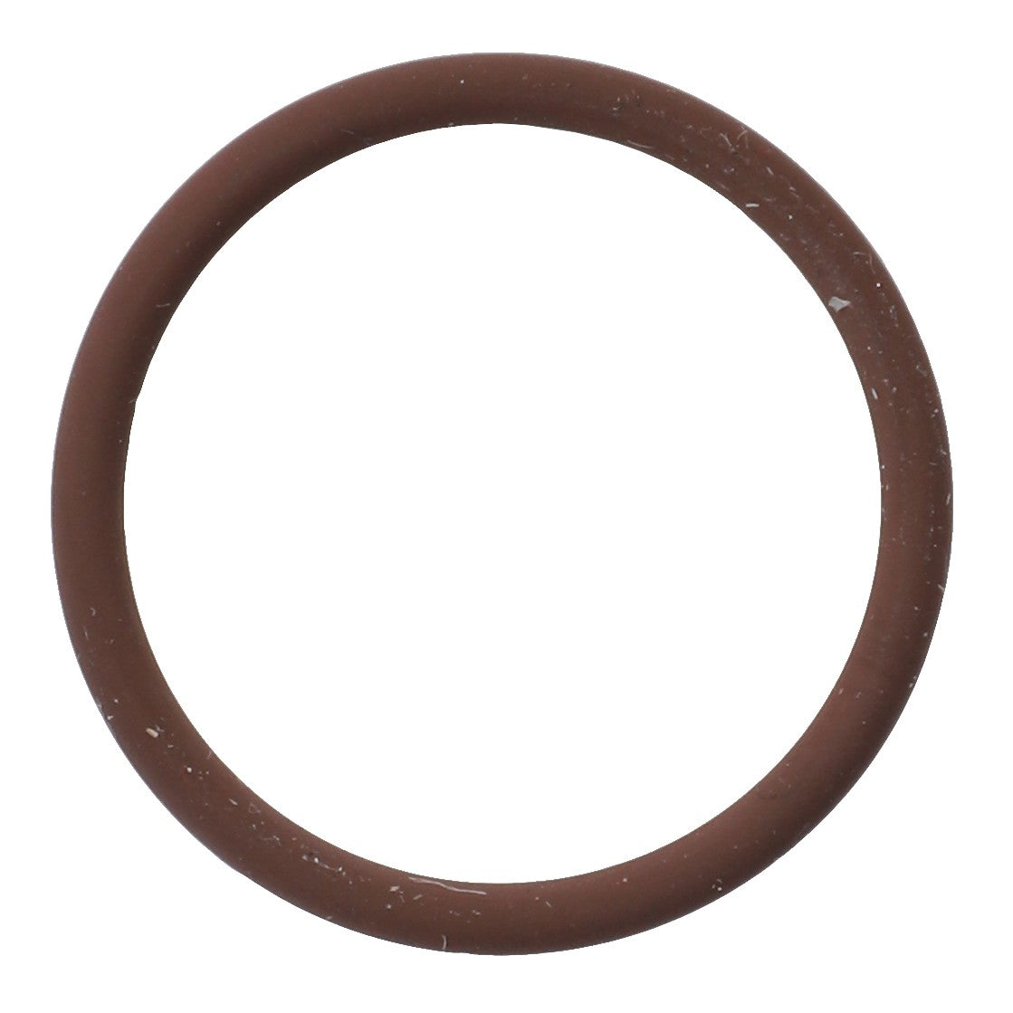 A close-up image of the AGCO | O-Ring - La14453581, featuring a smooth brown surface, used as a precision mechanical gasket or seal.