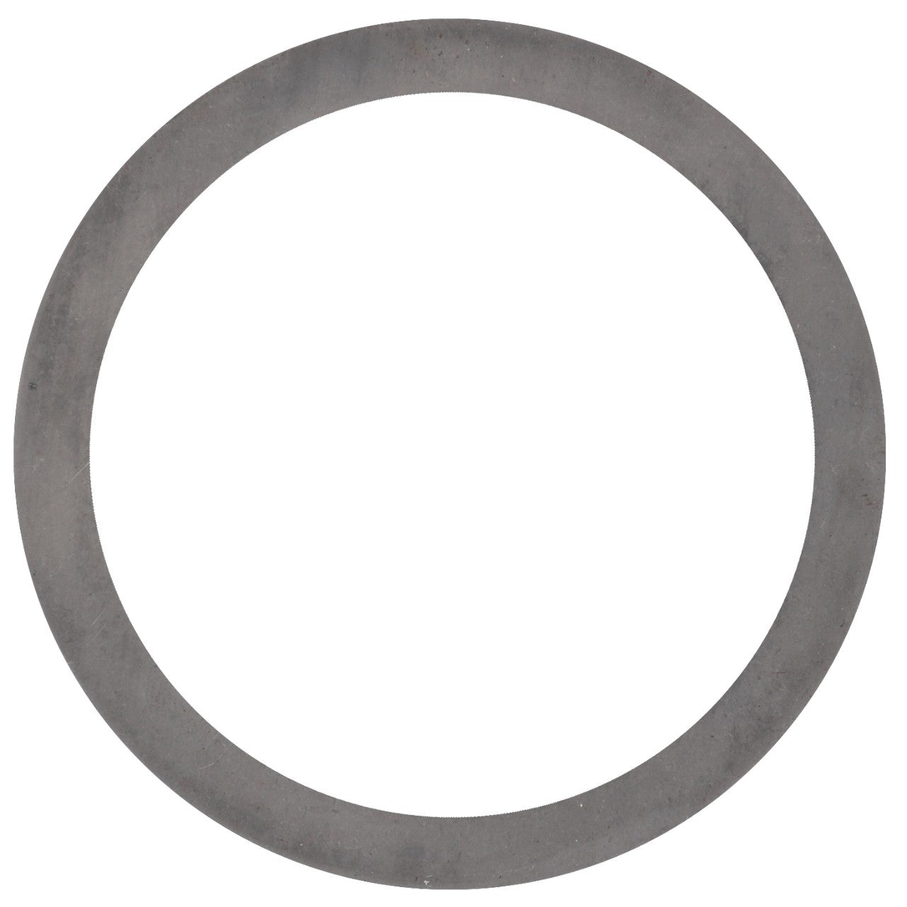 An AGCO | Adjusting Shim - 3014911X1, a flat, circular metal ring with a smooth surface, is often utilized in Fendt models for optimal performance.