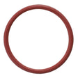 A vibrant red AGCO | O-Ring - F210861100130 from the AGCO brand sits prominently against a crisp, plain white background.