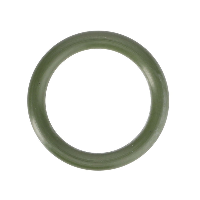 A green circular rubber O-ring on a white background, reminiscent of the precision seen in AGCO Seal - F931812140300 models.