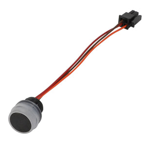 The AGCO Switch - Acp0326080, a round pressure sensor connected to a three-wire harness, is currently listed as "No Current Product Description Available.