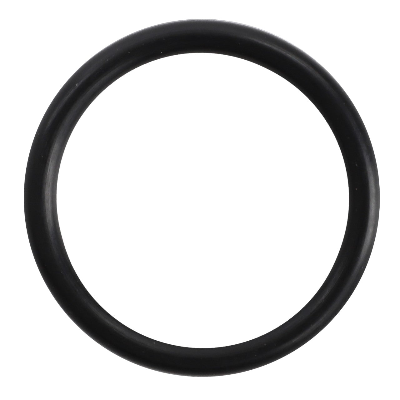 Image of the AGCO | O Ring - Acp0385470, a black circular gasket from AGCO commonly used to create a reliable seal between two parts.