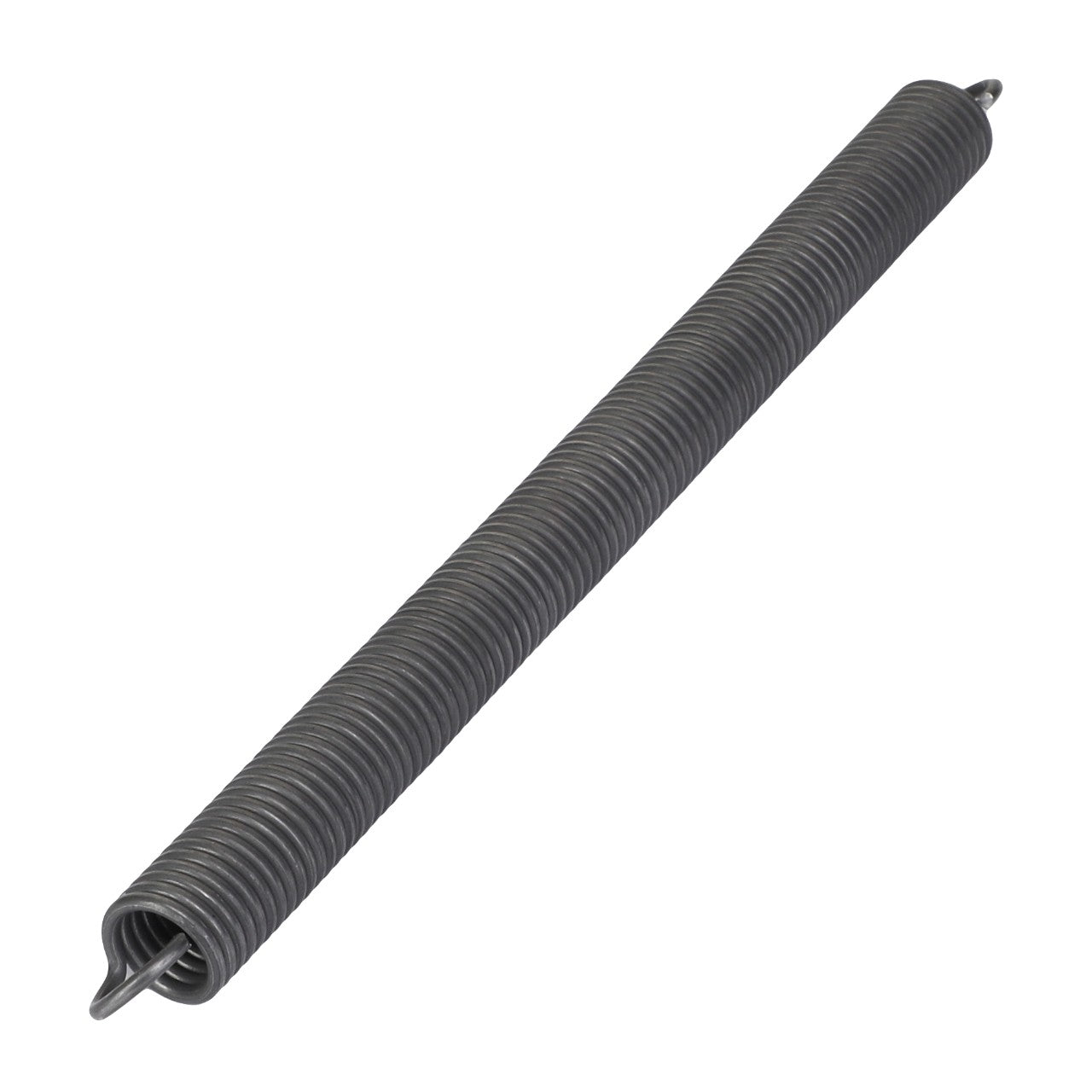 The AGCO SPRING - AL1101033, a coiled metal spring with hooks on both ends, shown isolated against a white background.