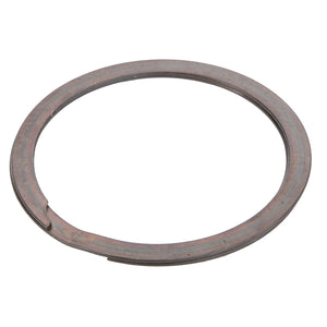 The AGCO Circlip - Acp0580190 is a flat, metallic retaining ring with a small gap, commonly used in mechanical assemblies to secure components. Currently, there is no additional product description available.