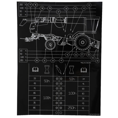 AGCO | Decal, Right Hand - Acw0494110 - Farming Parts
