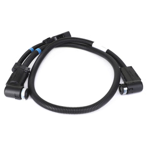 The AGCO Hose - Acw1095440 is a coiled electrical wiring harness with connectors at both ends, suitable for automotive or industrial use.