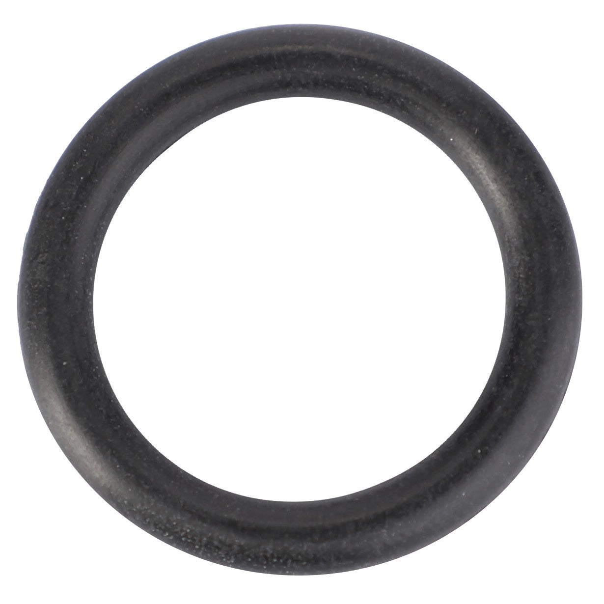 A close-up image of the AGCO O-Ring, Oil Filler - 70923574, made from high-quality black rubber materials, ideal for genuine O-ring seals in Massey Ferguson models.