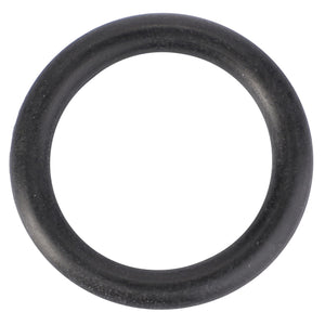 A close-up image of the AGCO O-Ring, Oil Filler - 70923574, made from high-quality black rubber materials, ideal for genuine O-ring seals in Massey Ferguson models.