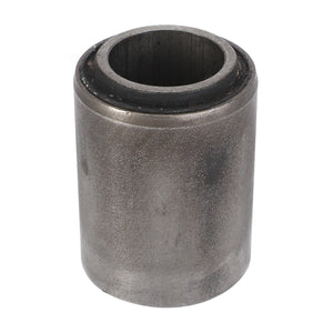 A cylindrical metal sleeve or bearing with a hollow center, displayed on a white background, ensures peak efficiency and is an AGCO Parts Genuine product: AGCO | Silent Block, Shaking Shoe - D46481800.