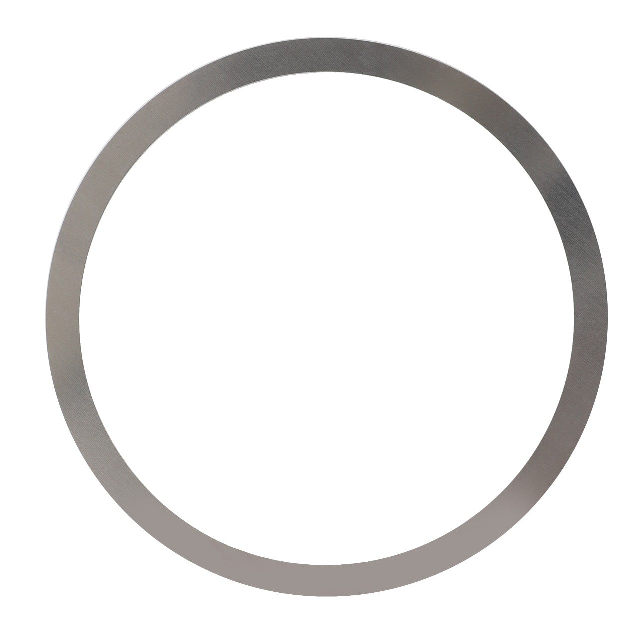 A plain, metallic circular ring with a smooth surface, currently listed as the AGCO | Shim - La321982550 under the brand name AGCO, featuring no additional product description information.