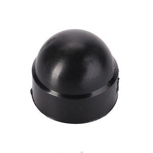 A sleek AGCO | NUT - D45745400 rubber dome bumper poised elegantly on a pristine white background.