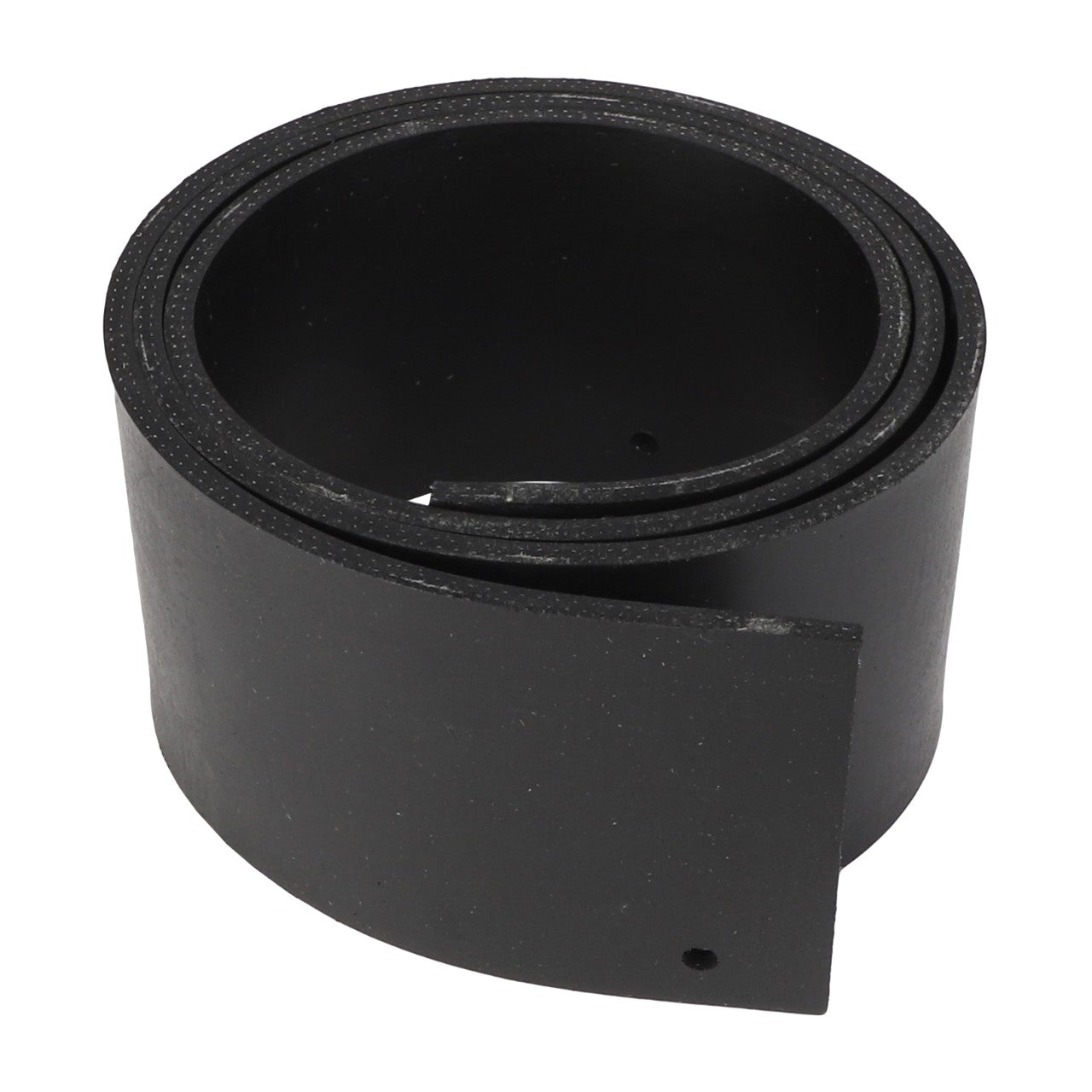 A rolled-up AGCO Rubber Seal - Acx2346210 in black with a single hole near one end. No current product description information available.