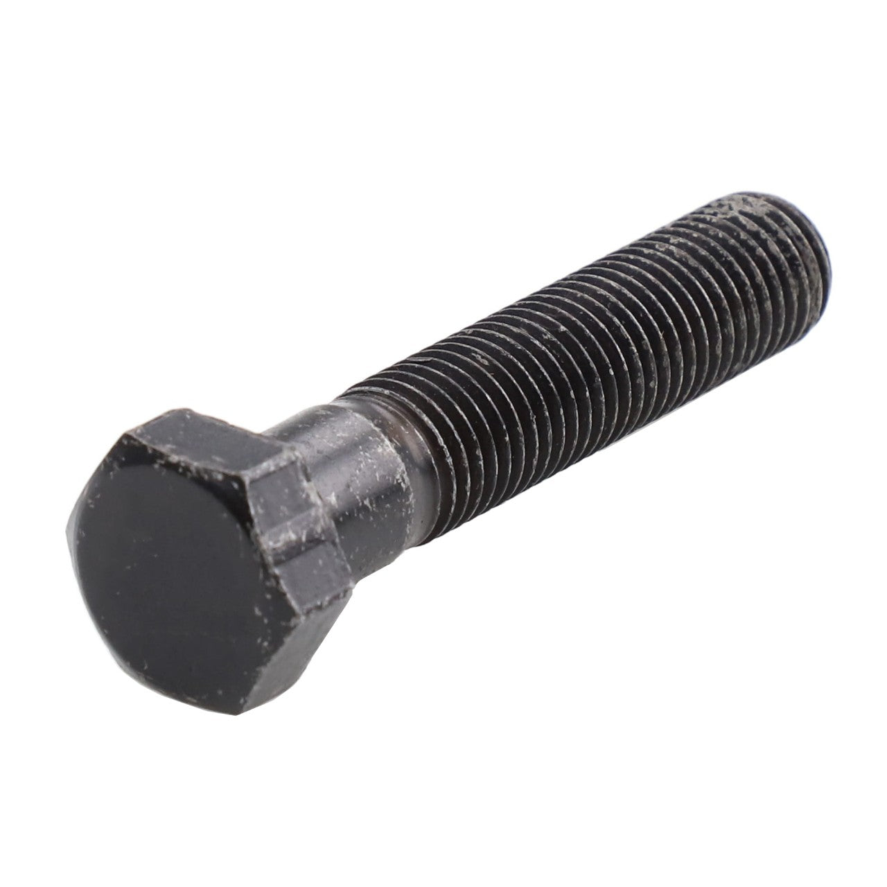 An image of the AGCO Hexagonal Bolt - Acw0800730, featuring a black finish and threaded shaft, is shown. No current product description information available.