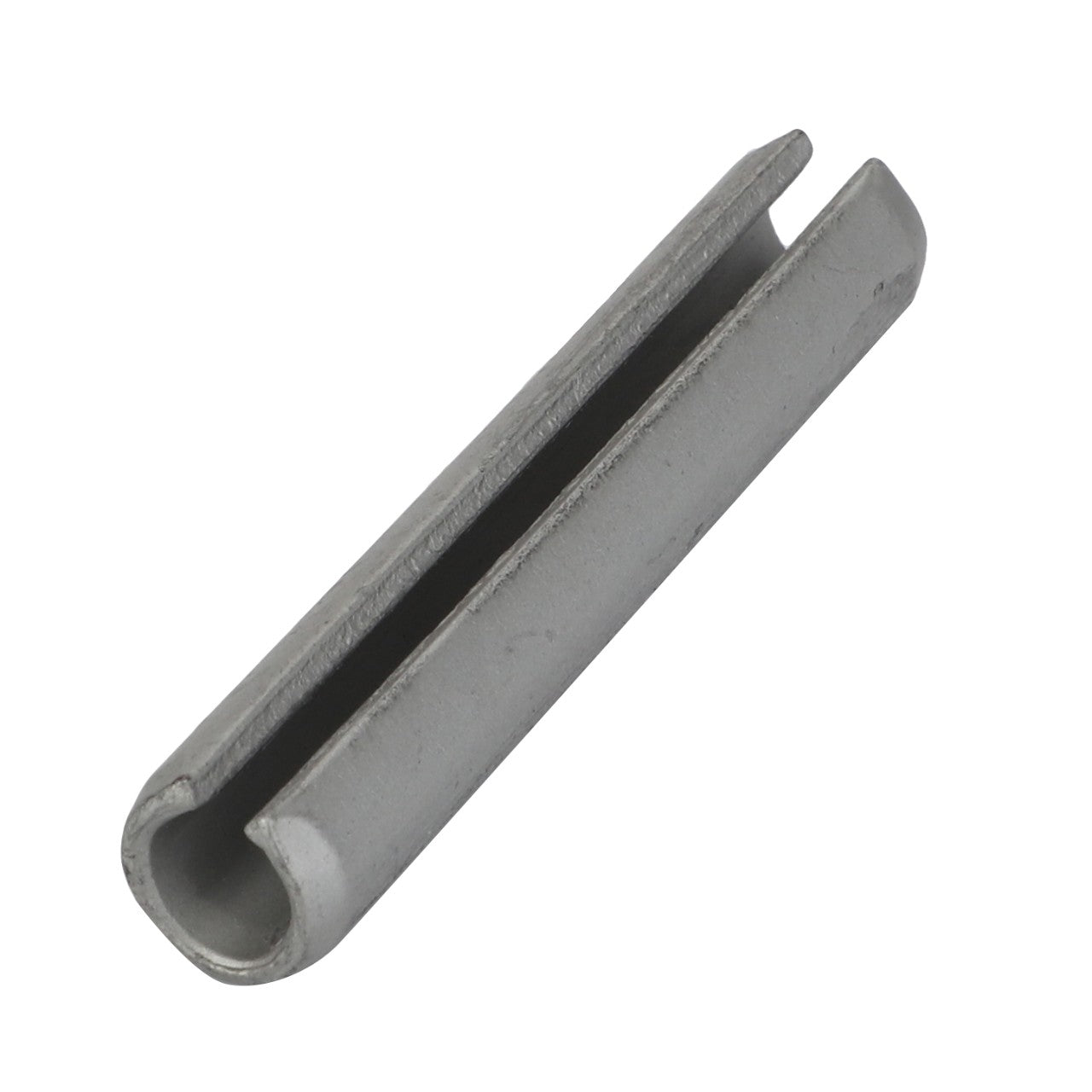 Image of the AGCO Roll Pin - 9-1070-0057-1 with a split design, used for securing bolts and other fasteners, perfect for your Fendt machinery.