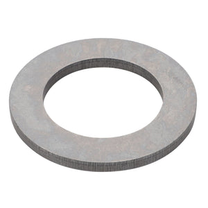 The AGCO Disc - F178302020324 is a flat, circular metal washer featuring a large central hole and a smooth, grey surface. No current product description is available for this product.