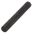 A cylindrical black metal rod, branded by AGCO as the Pin - Acp0197340, featuring a smooth surface on one end and ridges on the other.