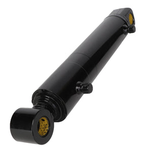 The AGCO RAM - AL12709710 is a black hydraulic cylinder featuring two mounting points on either end. No current product description information is available.