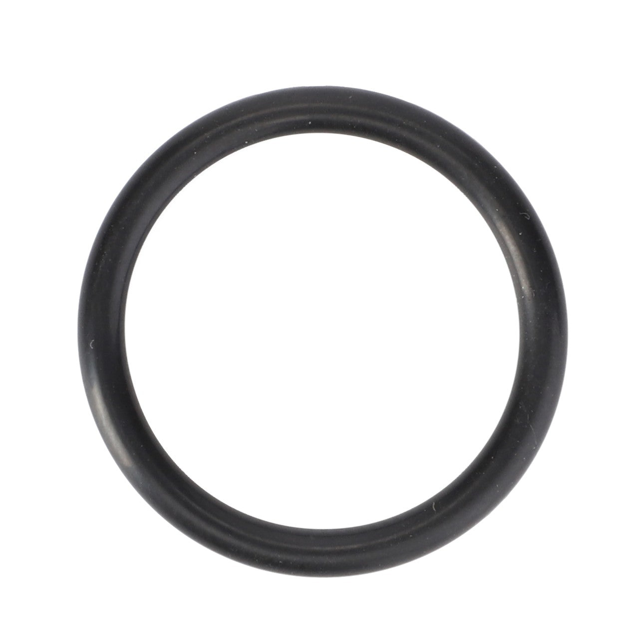 A black rubber sealing washer, AGCO Sealing Washer - F716201510080, compatible with Fendt Farmer and Fendt Favorit machinery, is shown against a white background.