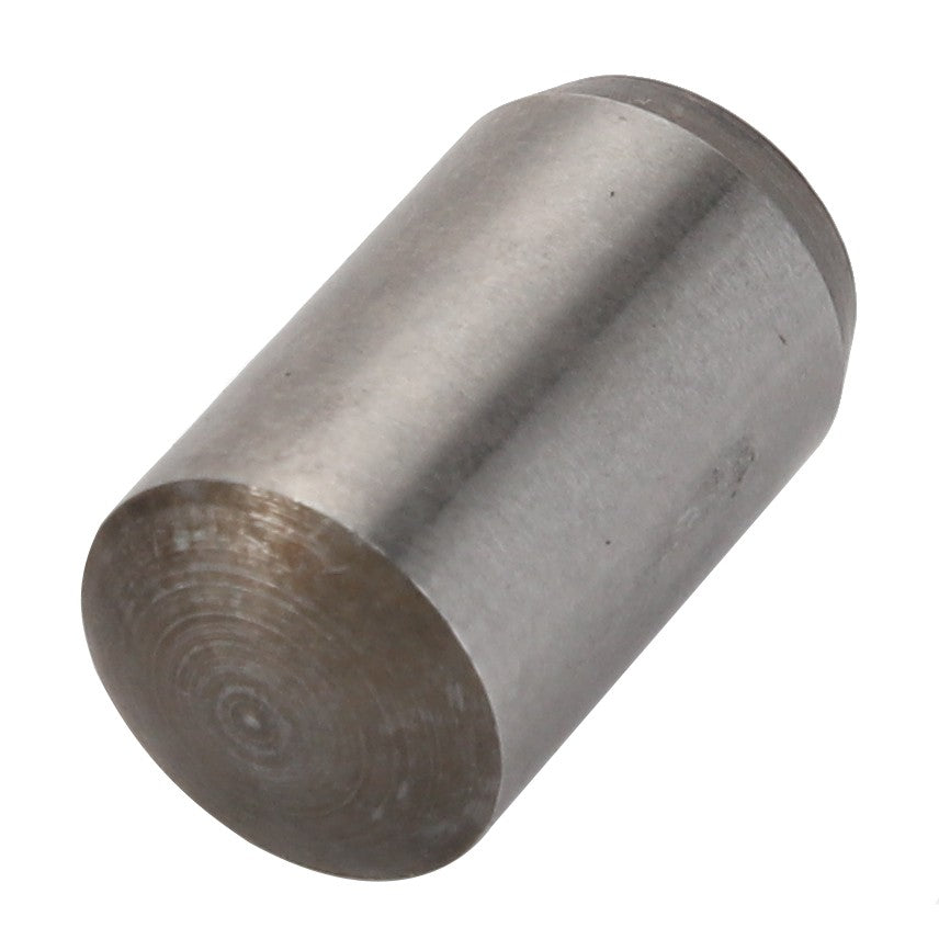 A metallic cylindrical rod with a flat base and a beveled top edge, identified as AGCO | Spring Pin - Acp0445720 by the brand AGCO. No current product description available.