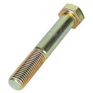 Introducing the AGCO | HEXAGONAL HEAD BOLT - AG522710, a durable metallic bolt with a partially threaded shank designed for secure and reliable fastening in various applications.