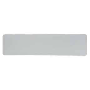 A rectangular gray object with a slightly textured surface and rounded corners is showcased against a white background. This item is the AGCO DECAL - D49138700 by AGCO. Product description information is currently unavailable.